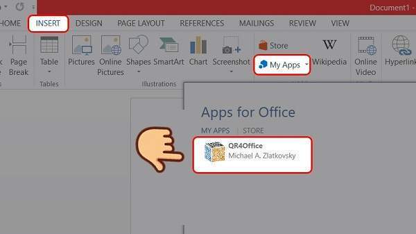 tạo mã qr trên excel