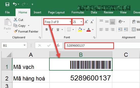 tạo qr code trên excel