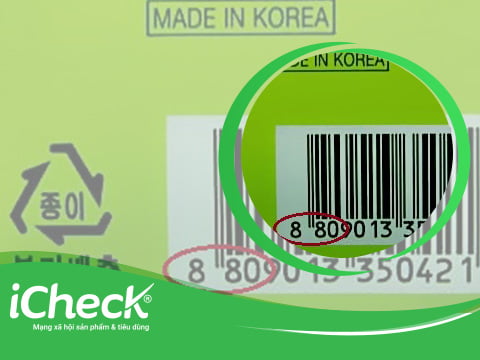 Mã vạch 880 là của nước nào? 2 Cách check mã vạch Hàn Quốc đơn giản